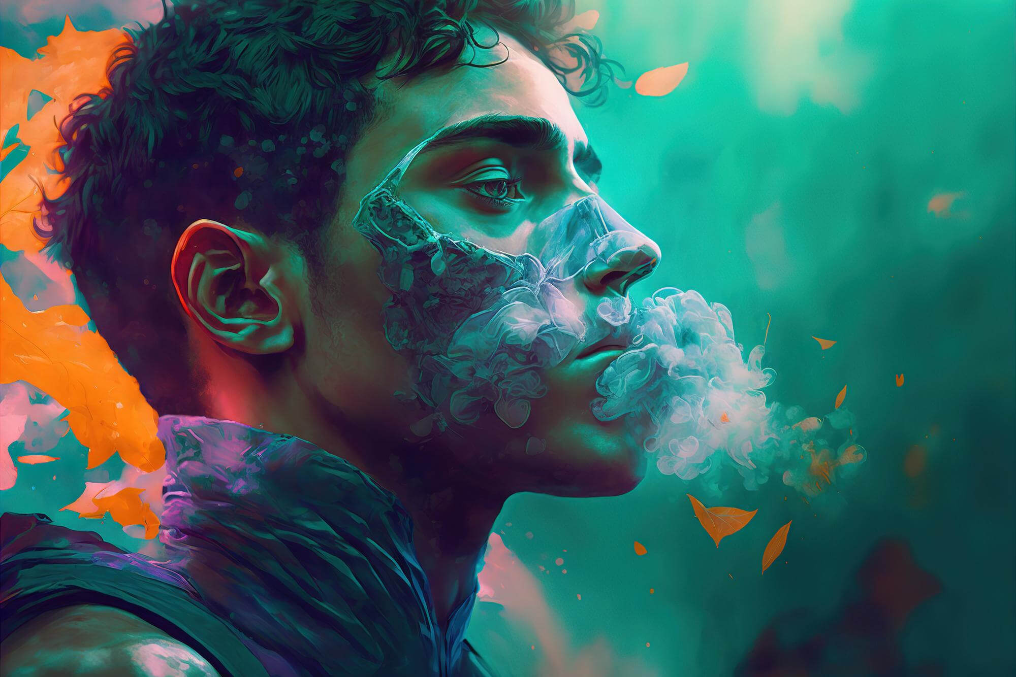 Vivid Vortex: Colors Collide